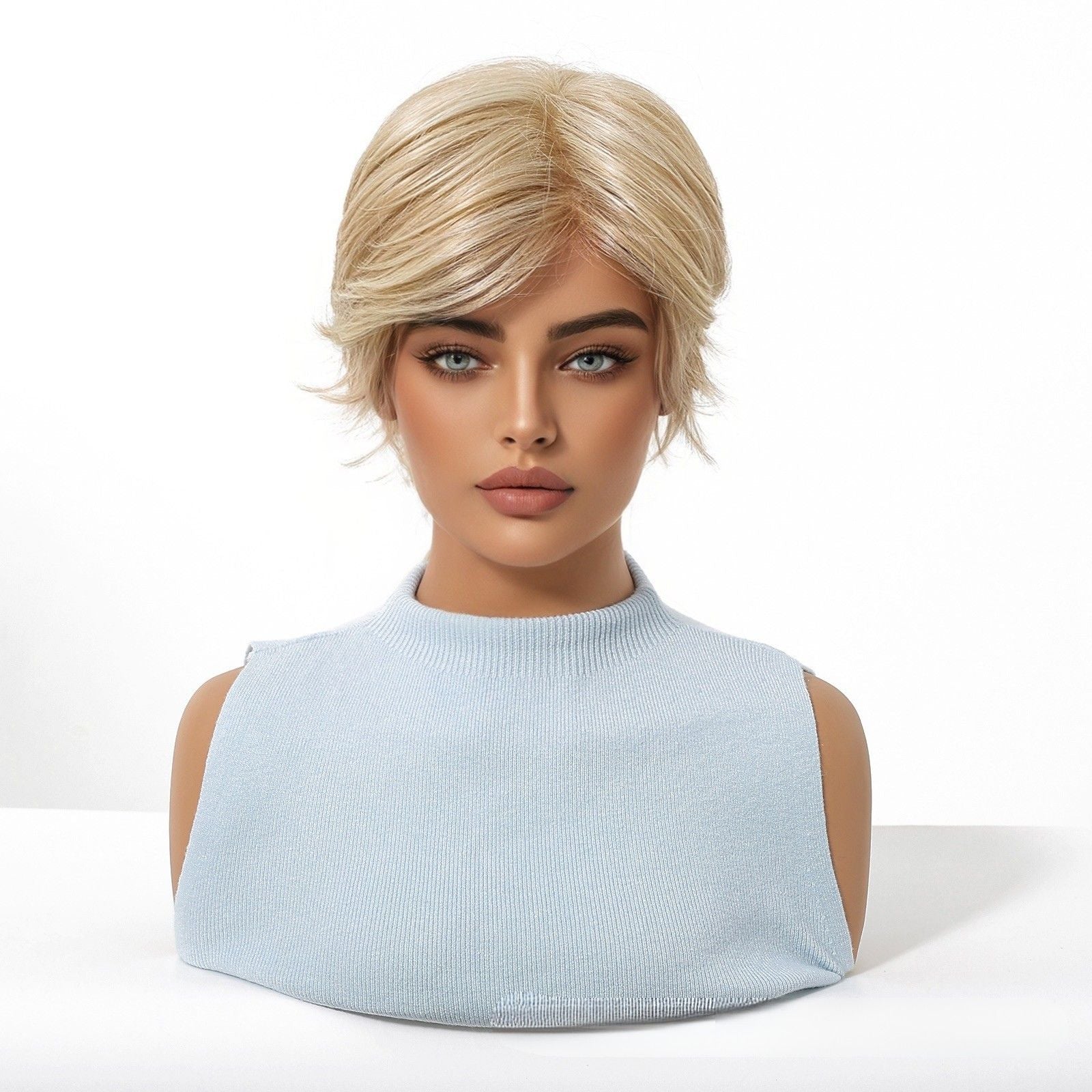 Lena – Light Blonde Signature Mono Top Lace Front Wig