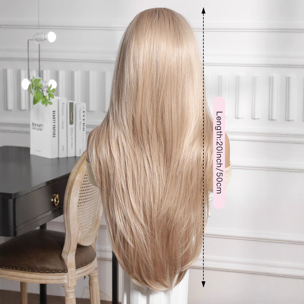 Florence | Blonde Medium 13*6 HD Lace Frontal Wig (Hand-Tied) 20