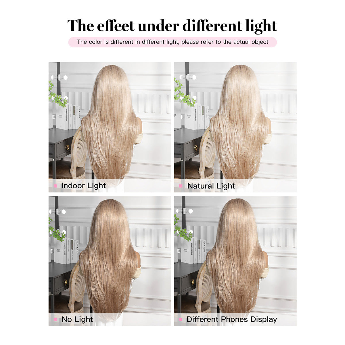 Florence | Blonde Medium 13*6 HD Lace Frontal Wig (Hand-Tied) 20
