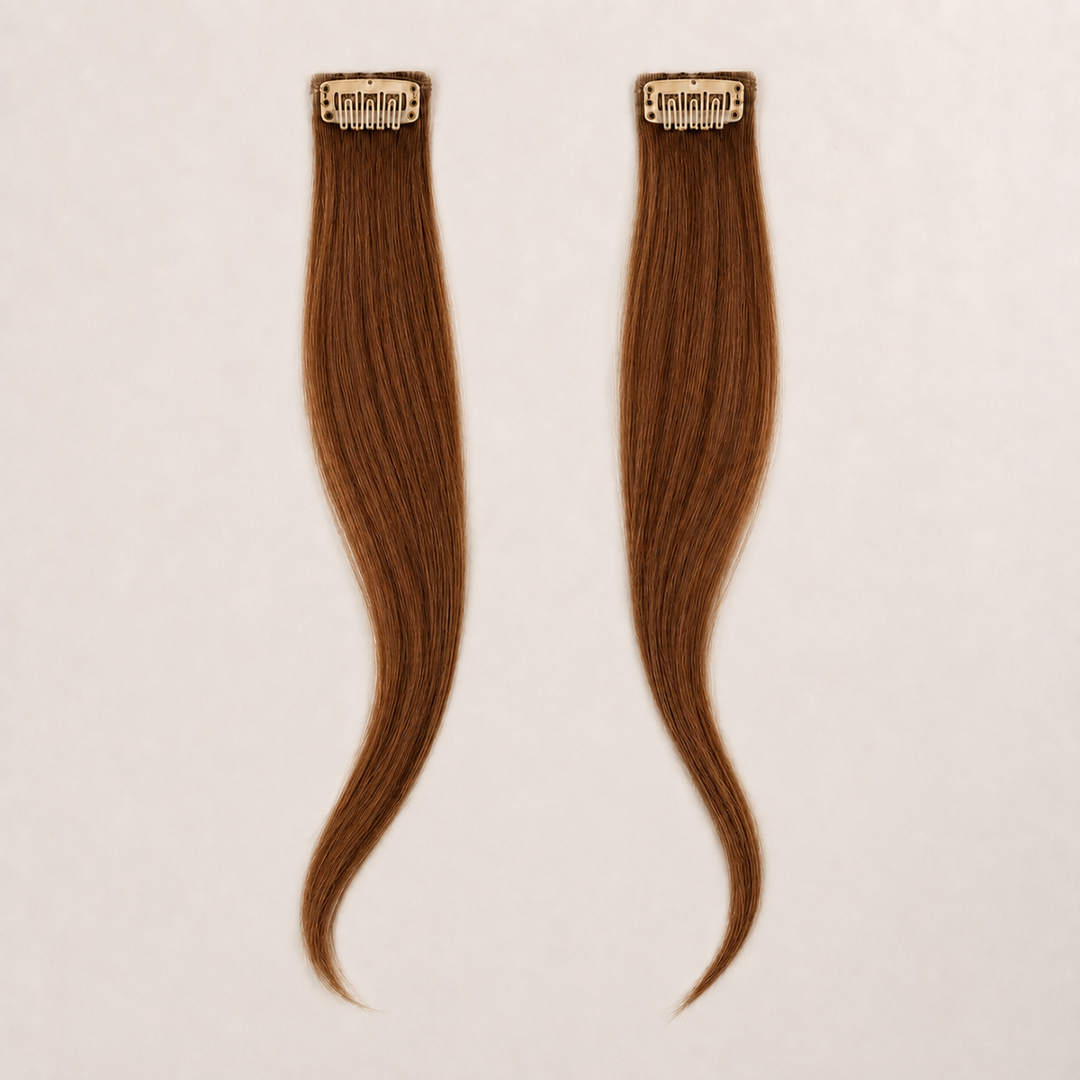 Dark Auburn #33 Face-Framing Pieces clip-in pair